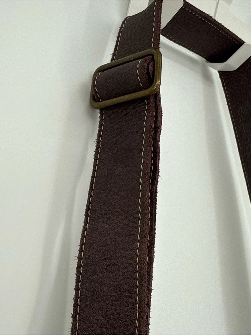 Roots Canada Purple Leather Multi Pocket Crossbody Bag Vintage Boho